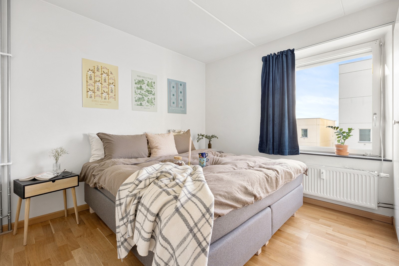 Leiligheten har tre gode soverom. Galleribilde