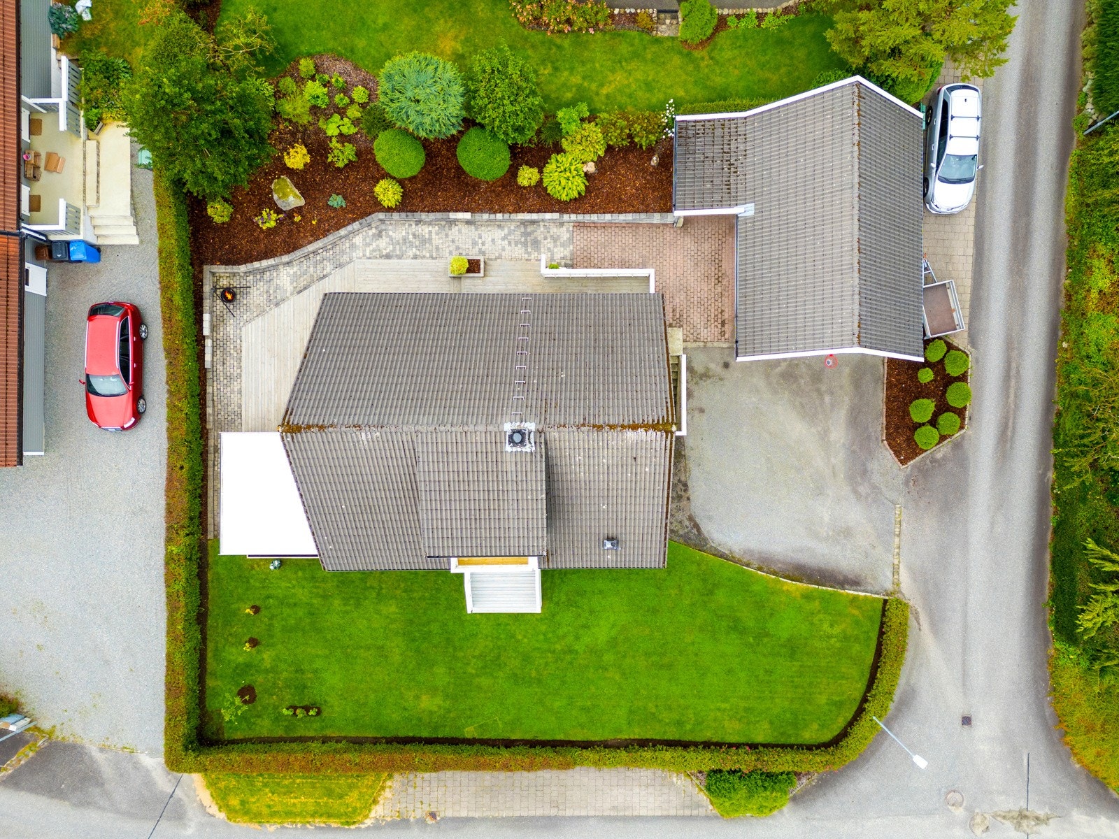 Eiendommen ovenfra Galleribilde