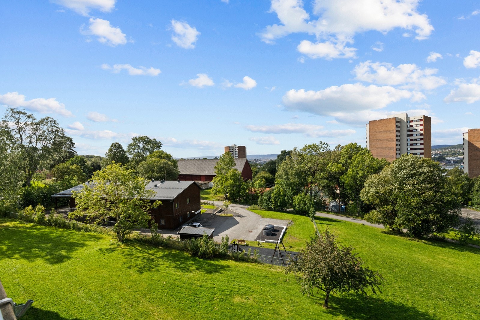 Flott utsikt Galleribilde