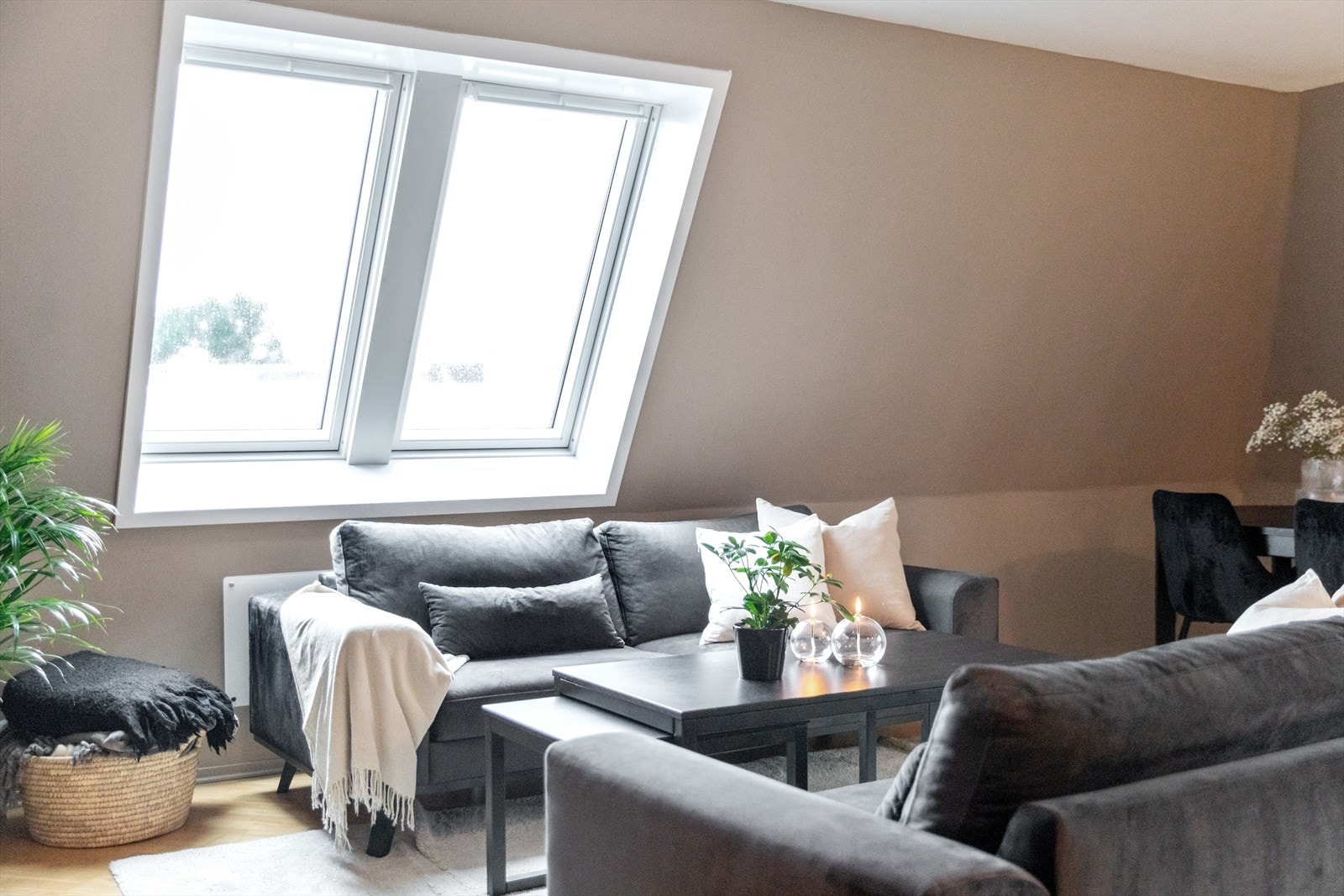 Alle vinduene i leiligheten ble byttet ut i regi av borettslaget i 2017. Galleribilde