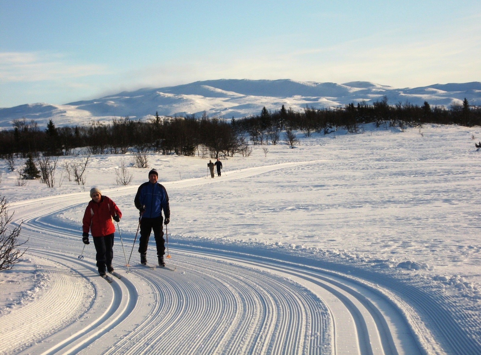 Skiløypene på Lenningen er fantastiske! Galleribilde