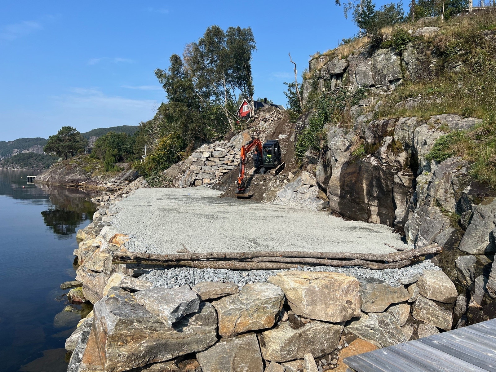 Bygget er under oppføring, med levering November 2024. Galleribilde