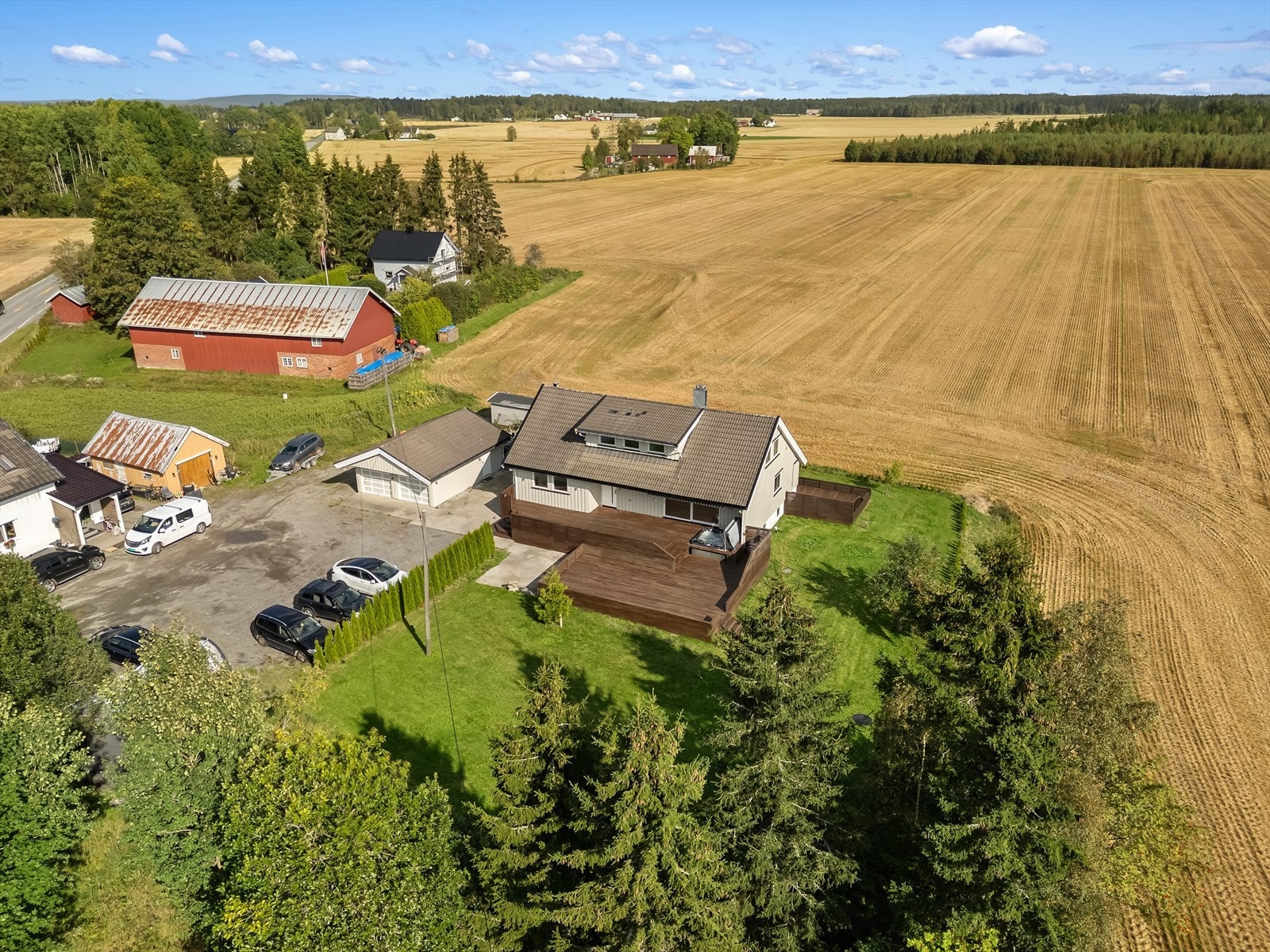 Dronefoto Galleribilde