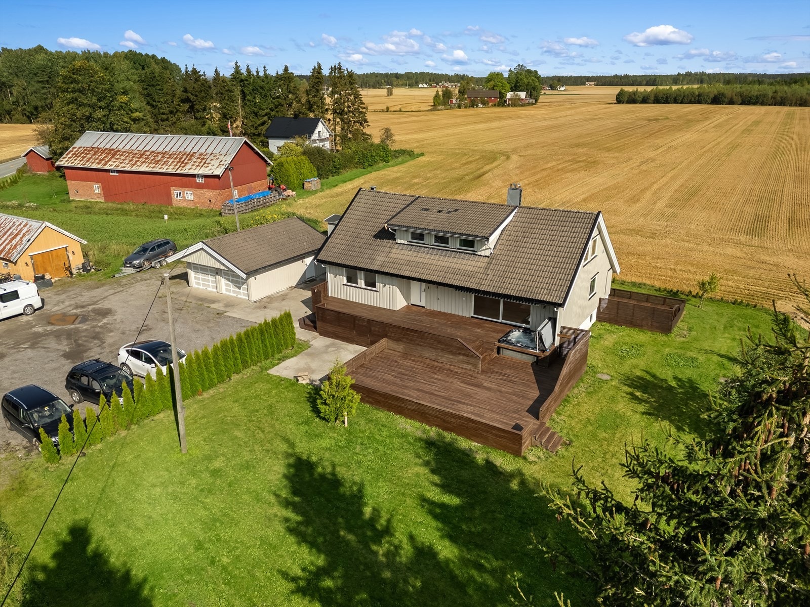 Dronefoto Galleribilde