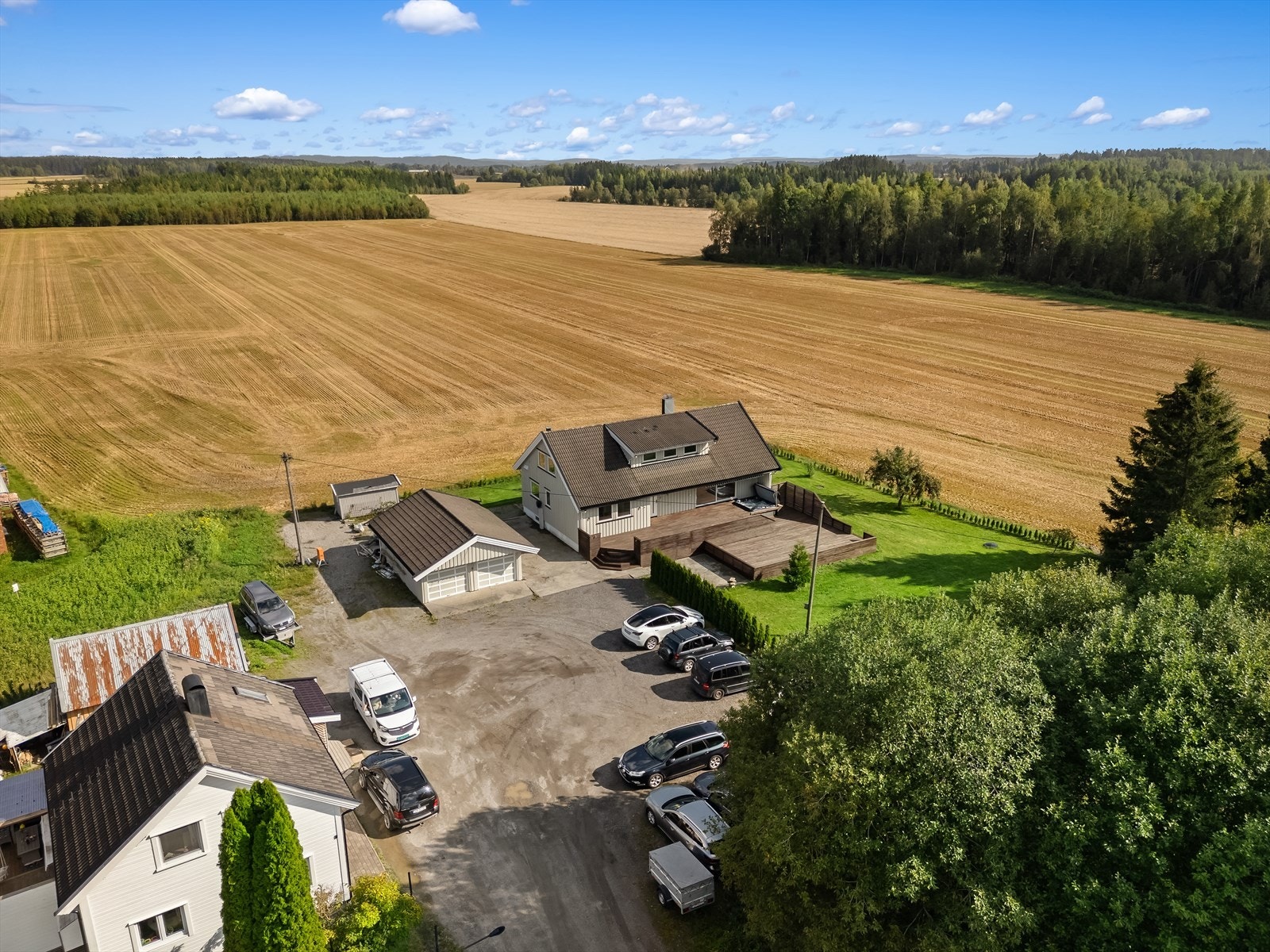 Dronefoto Galleribilde