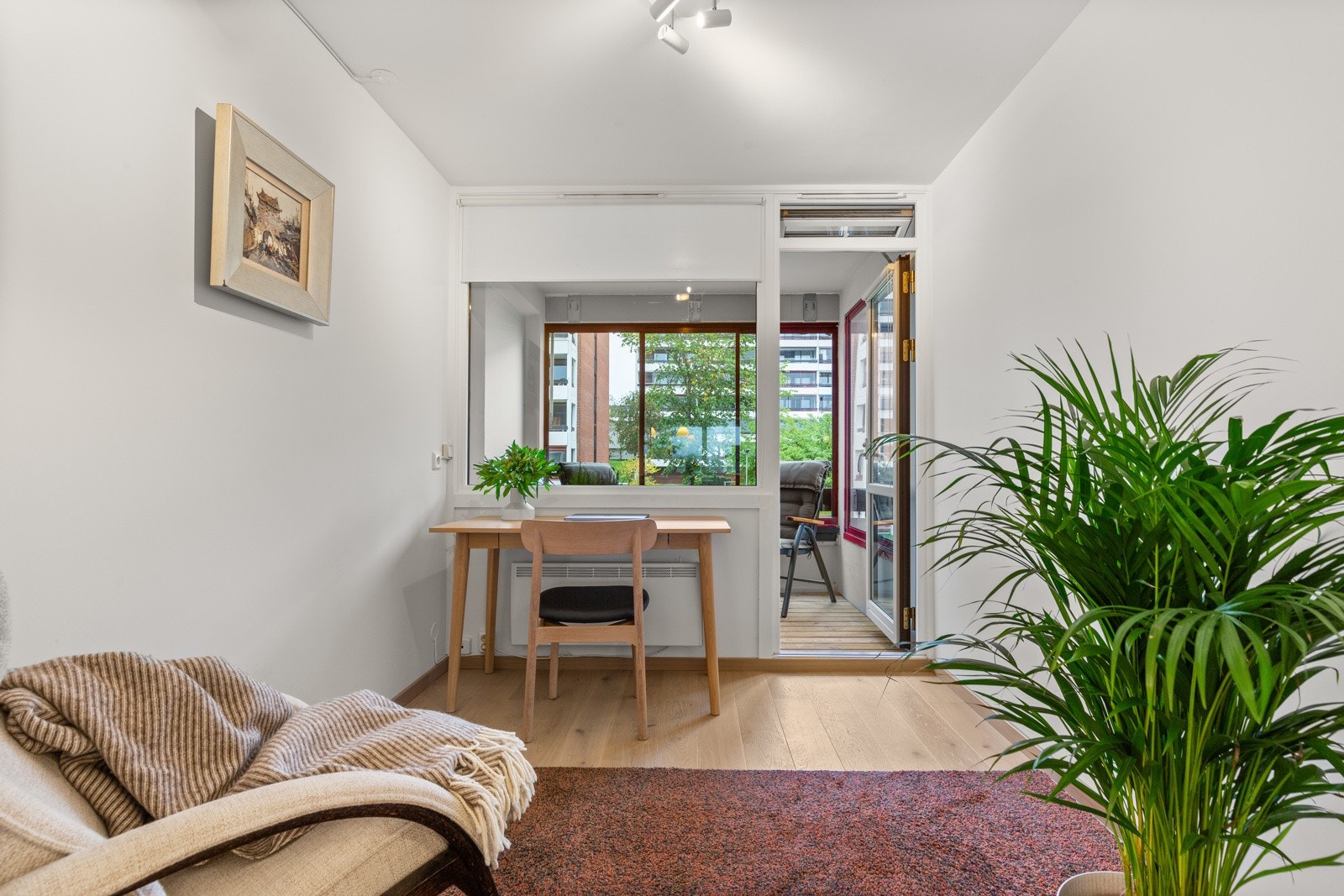 Kontor kan også benyttes som et 4. soverom. Galleribilde