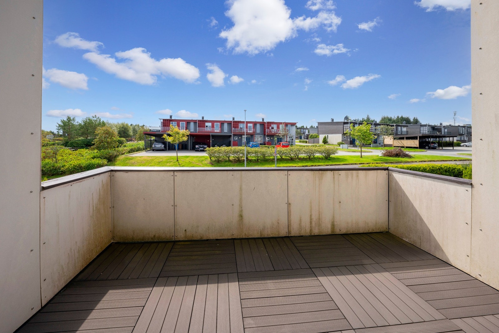 Sørvendt balkong Galleribilde