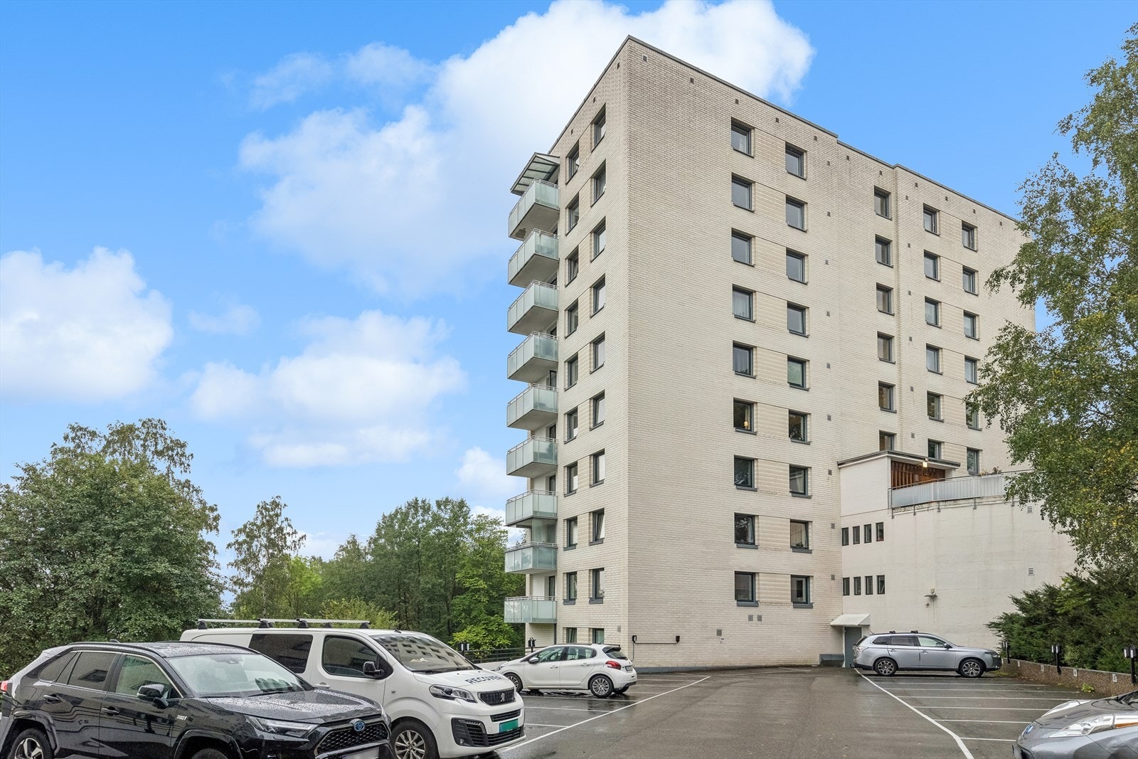 Fasadebilde. Galleribilde