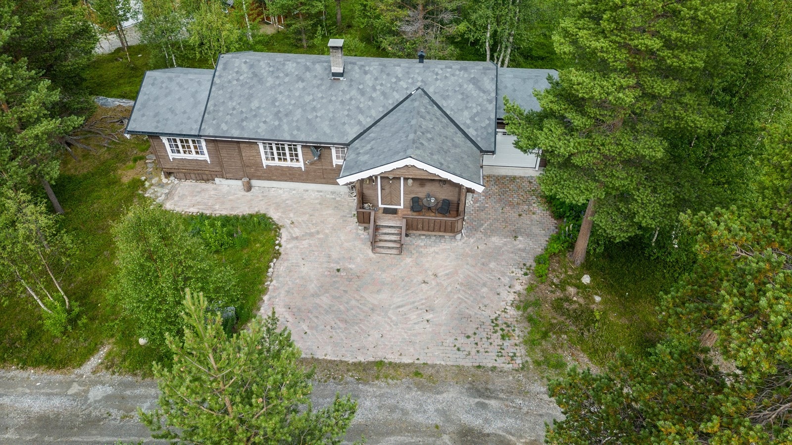 Dronefoto Galleribilde