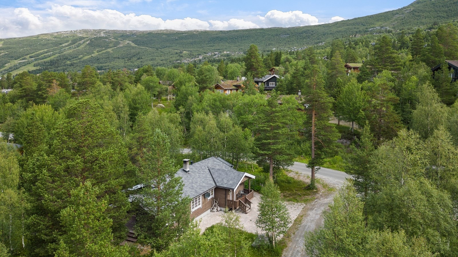 Dronefoto Galleribilde