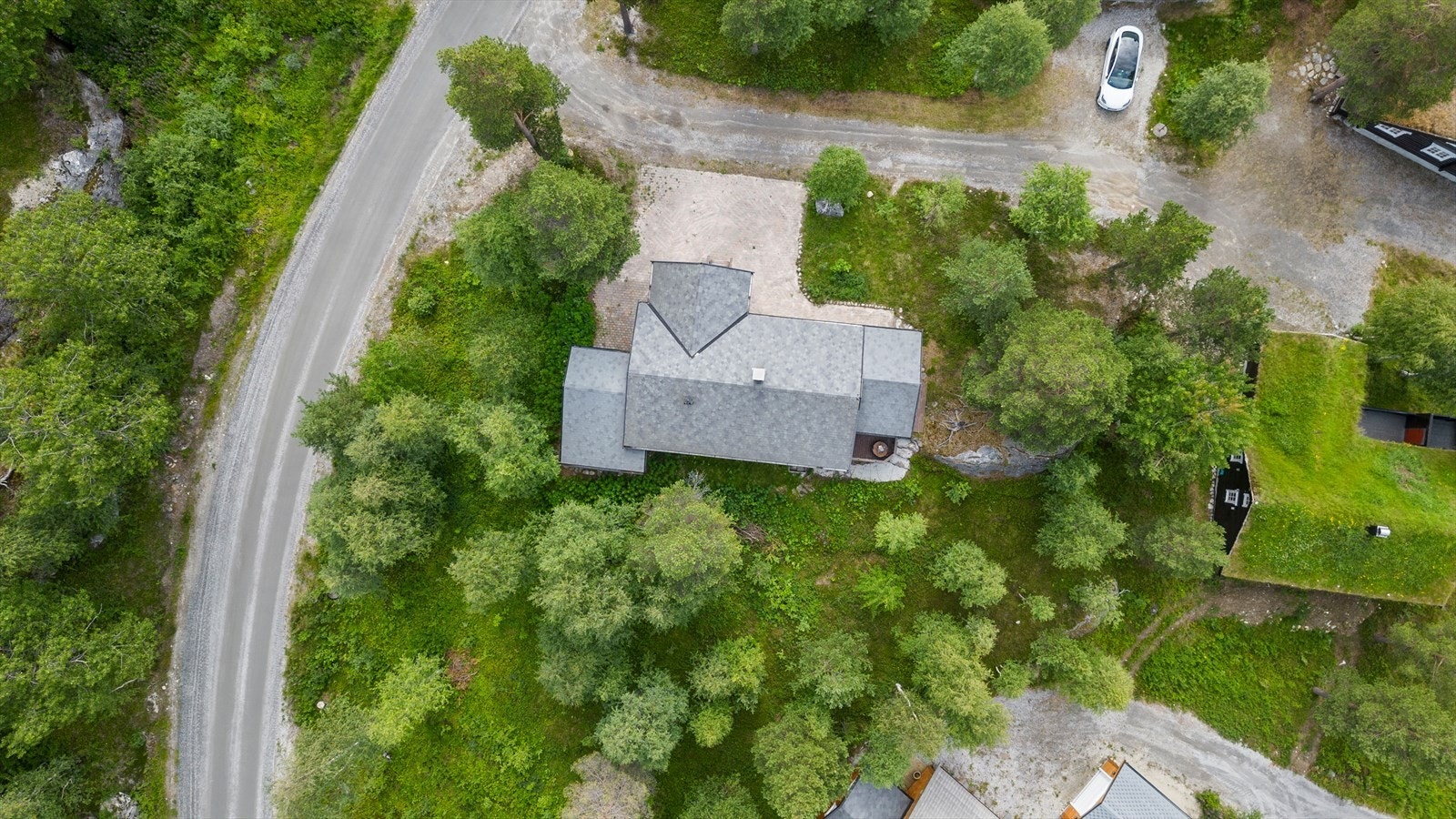 Dronefoto Galleribilde