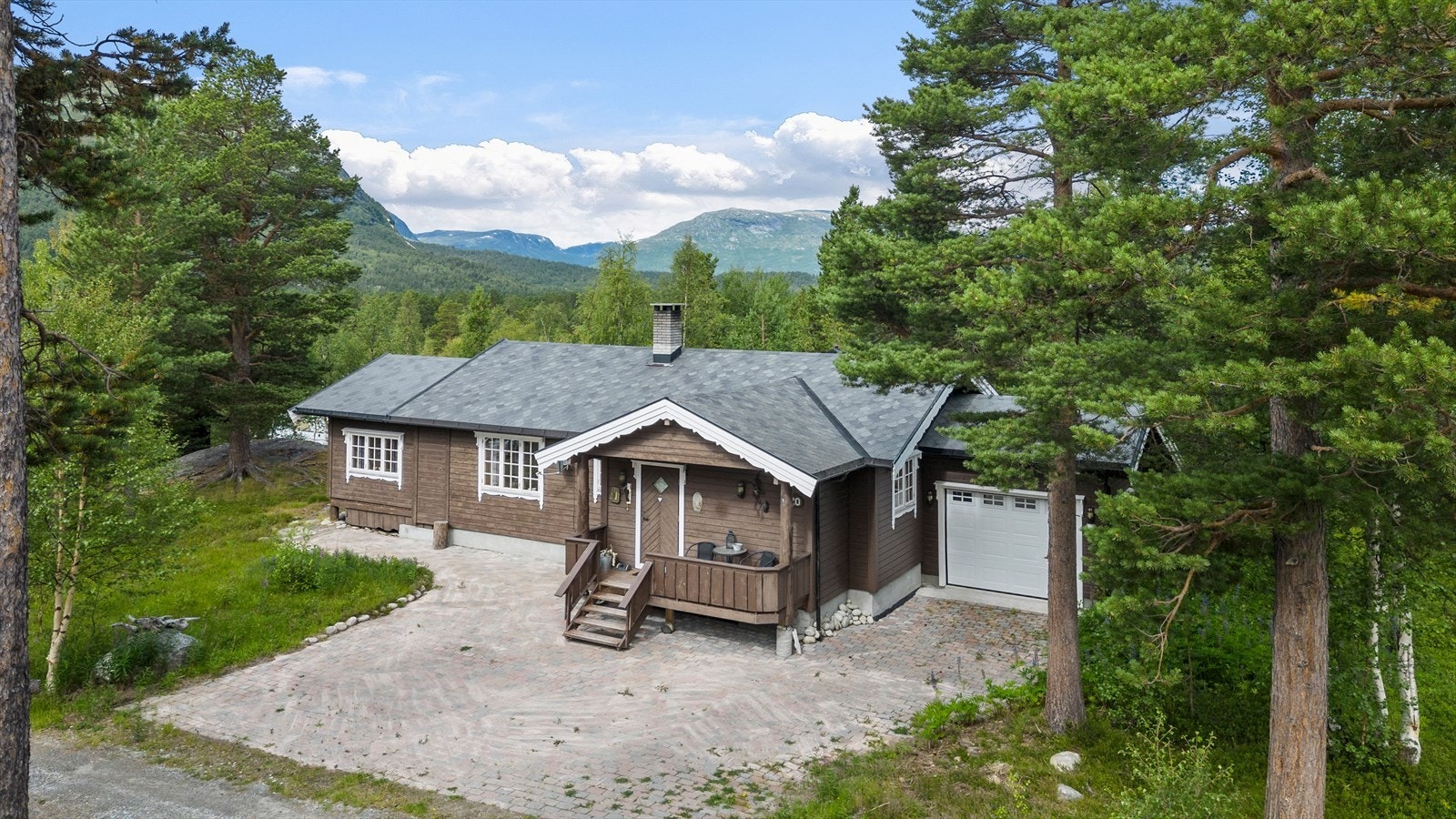 Dronefoto Galleribilde