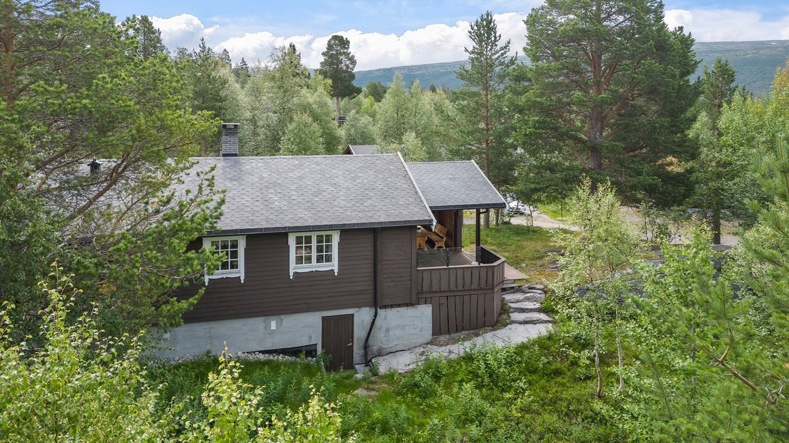 Dronefoto Galleribilde