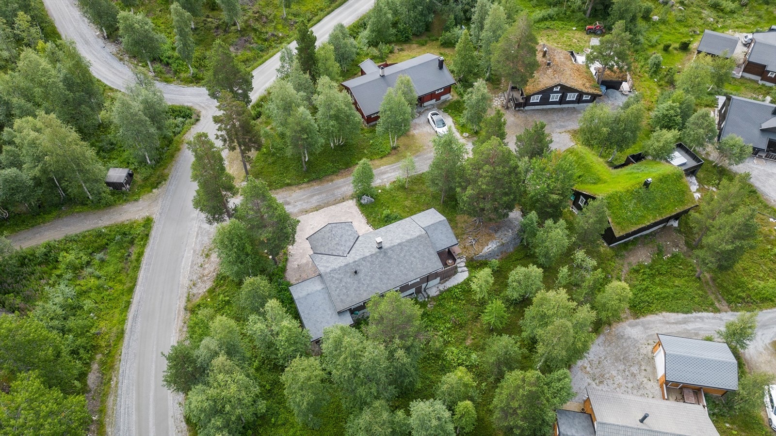 Dronefoto Galleribilde