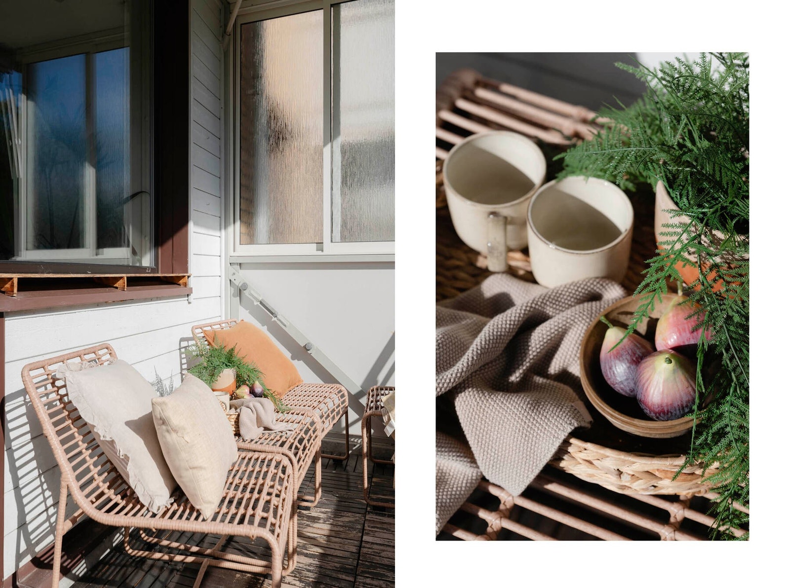 Det er god plass til utemøbler, slik at sommerdagene kan nytes med komfort. Galleribilde