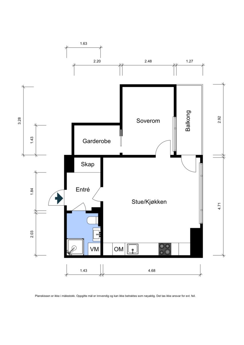 Plantegning. Galleribilde