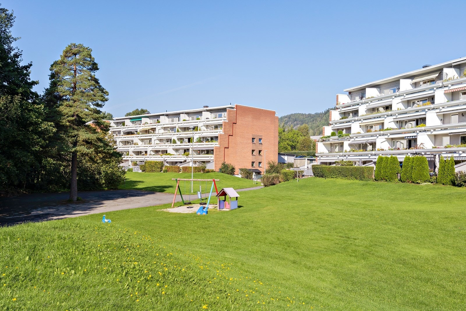 Rykkinn er et flott område for barnefamilier Galleribilde