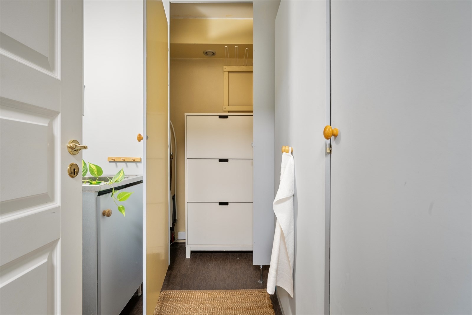 Tørkerom med tilkomst fra vaskerommet. Galleribilde
