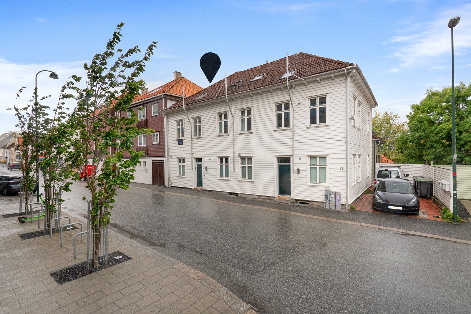 Leiligheten har en urban beliggenhet i hjertet av Stavanger. Galleribilde