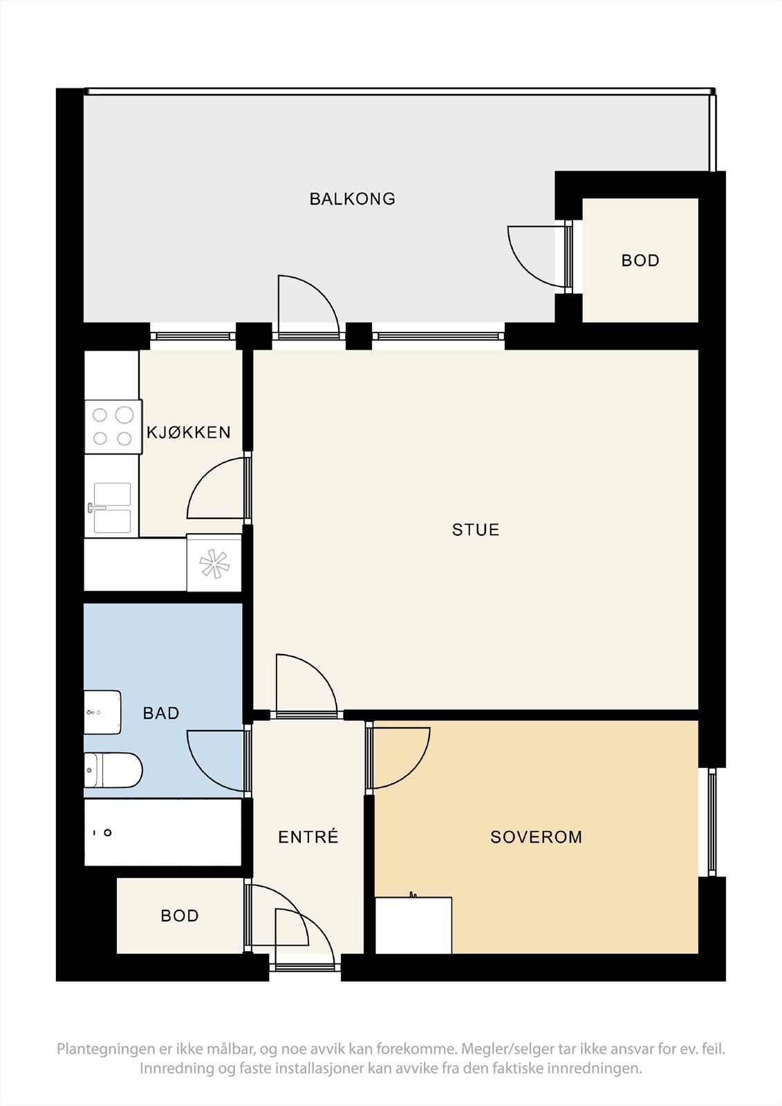 Plantegning. Galleribilde