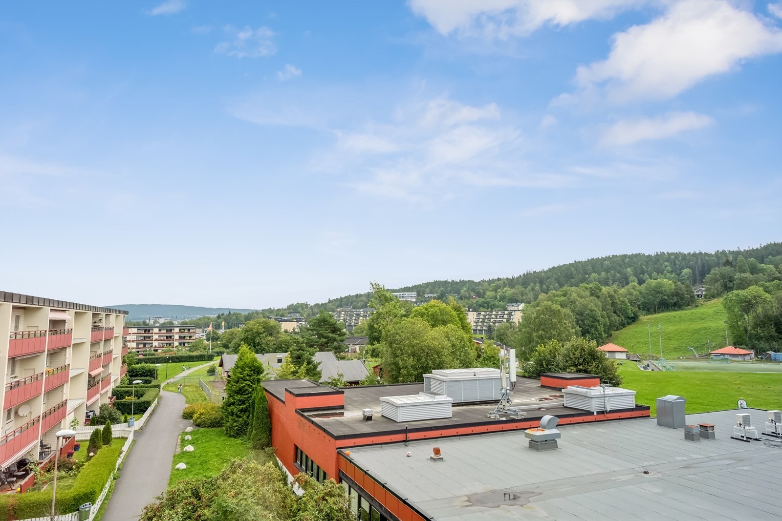 Utsikt fra soverommet. Galleribilde