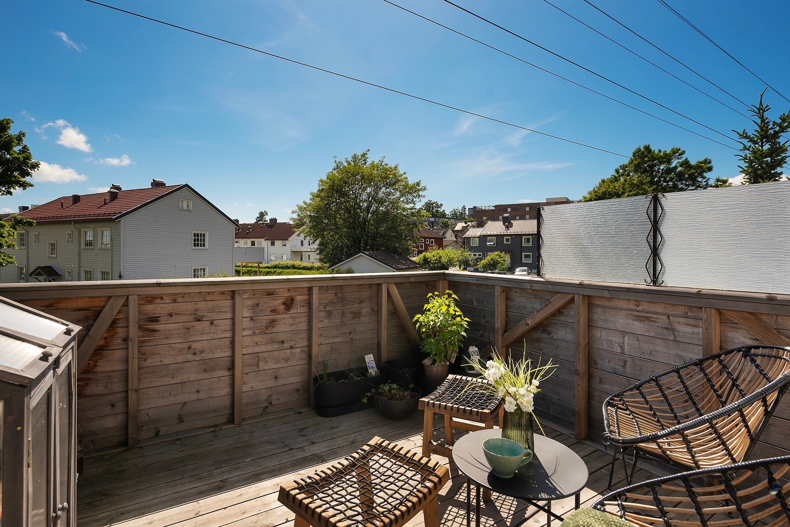 Heldige deg, her er det sol fra tidli morgen til seint kveld Galleribilde