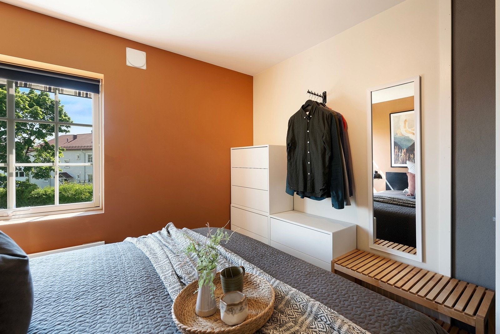 Malt opp i moderen frekke farger Galleribilde