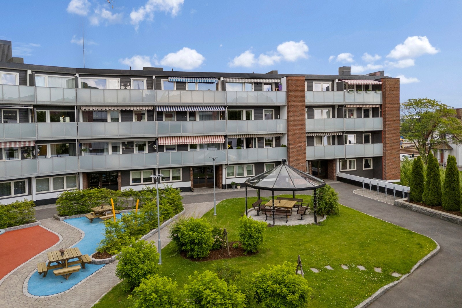 Dronefoto Galleribilde