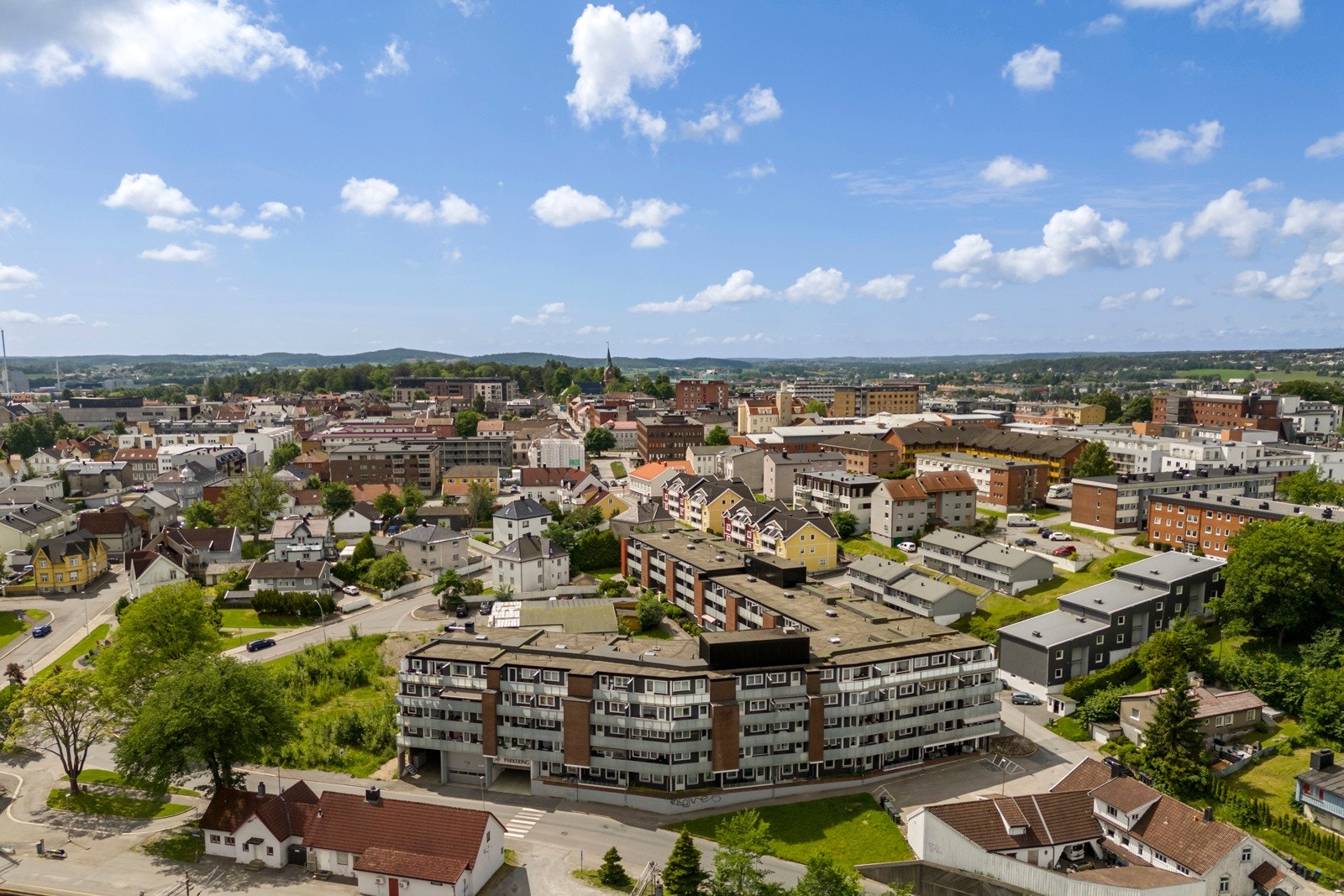 Dronefoto Galleribilde