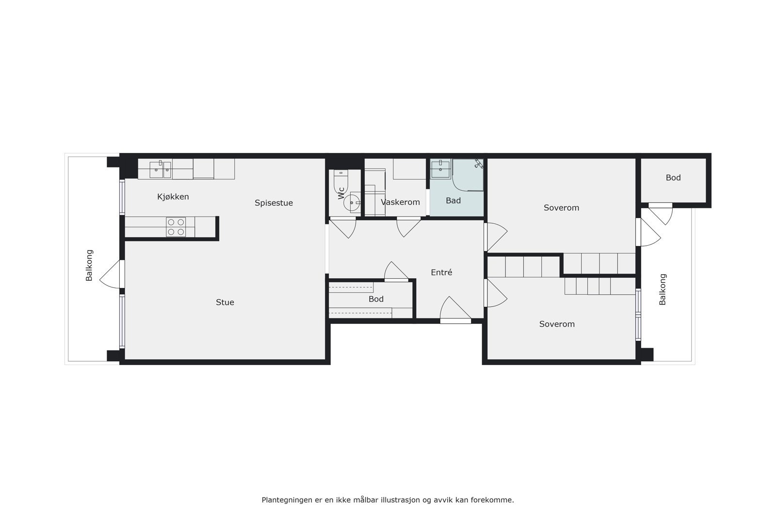 Plantegning Galleribilde