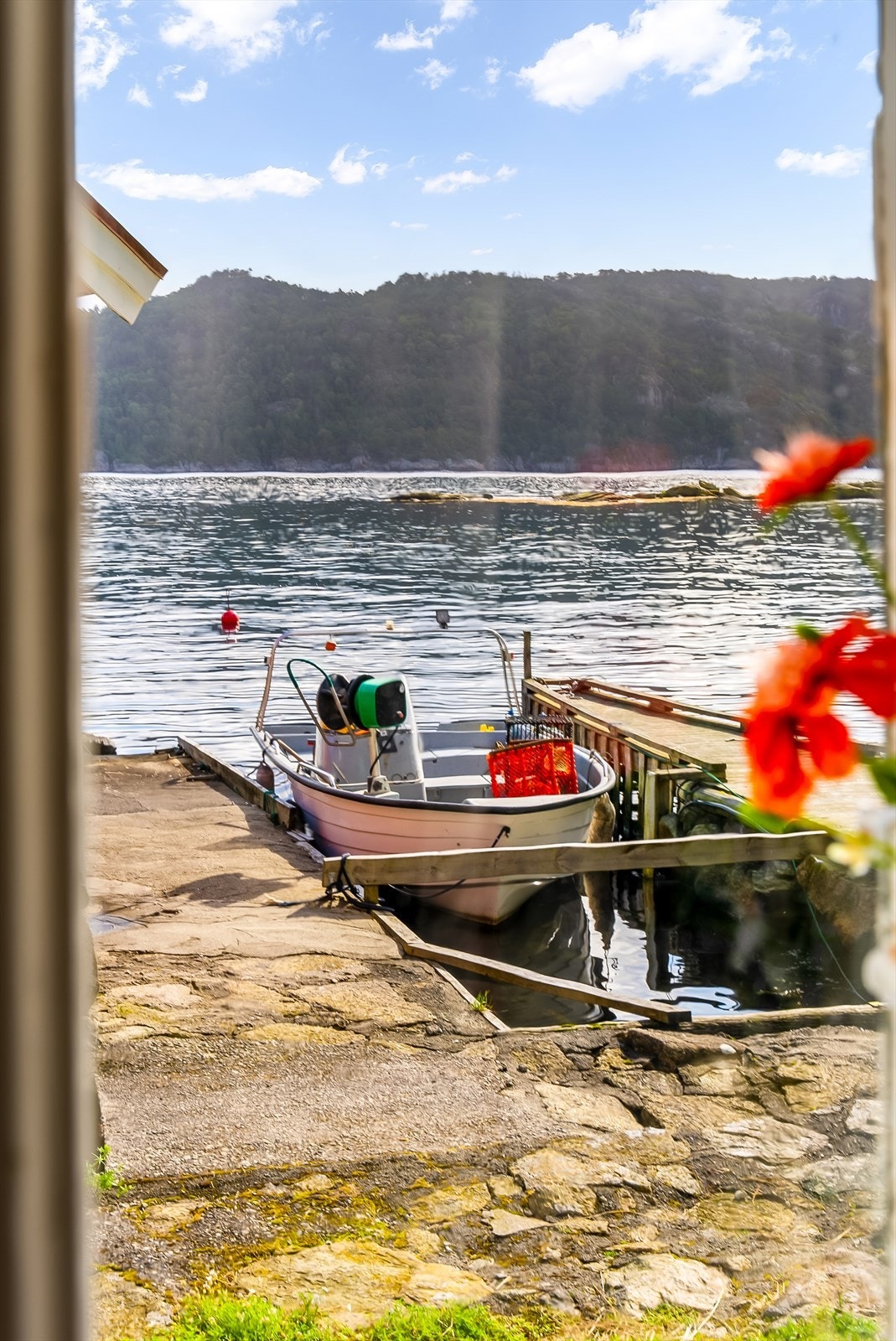 Utsikt fra stua Galleribilde