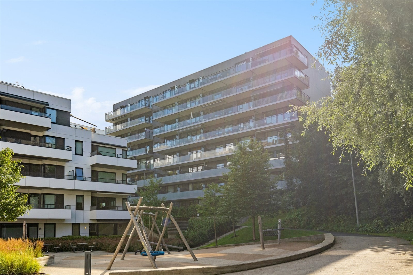 Ingeniørveien 12 og leiligheten ligger i 2.etasjen. Galleribilde