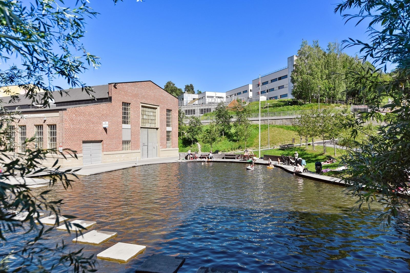 Kværnerbyen. Galleribilde