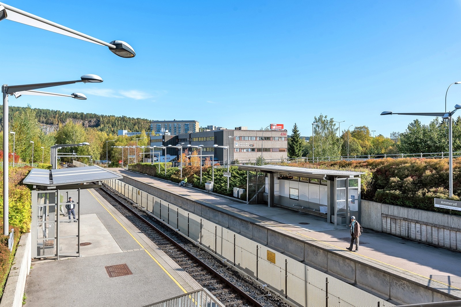 Ammerud T-bane Galleribilde