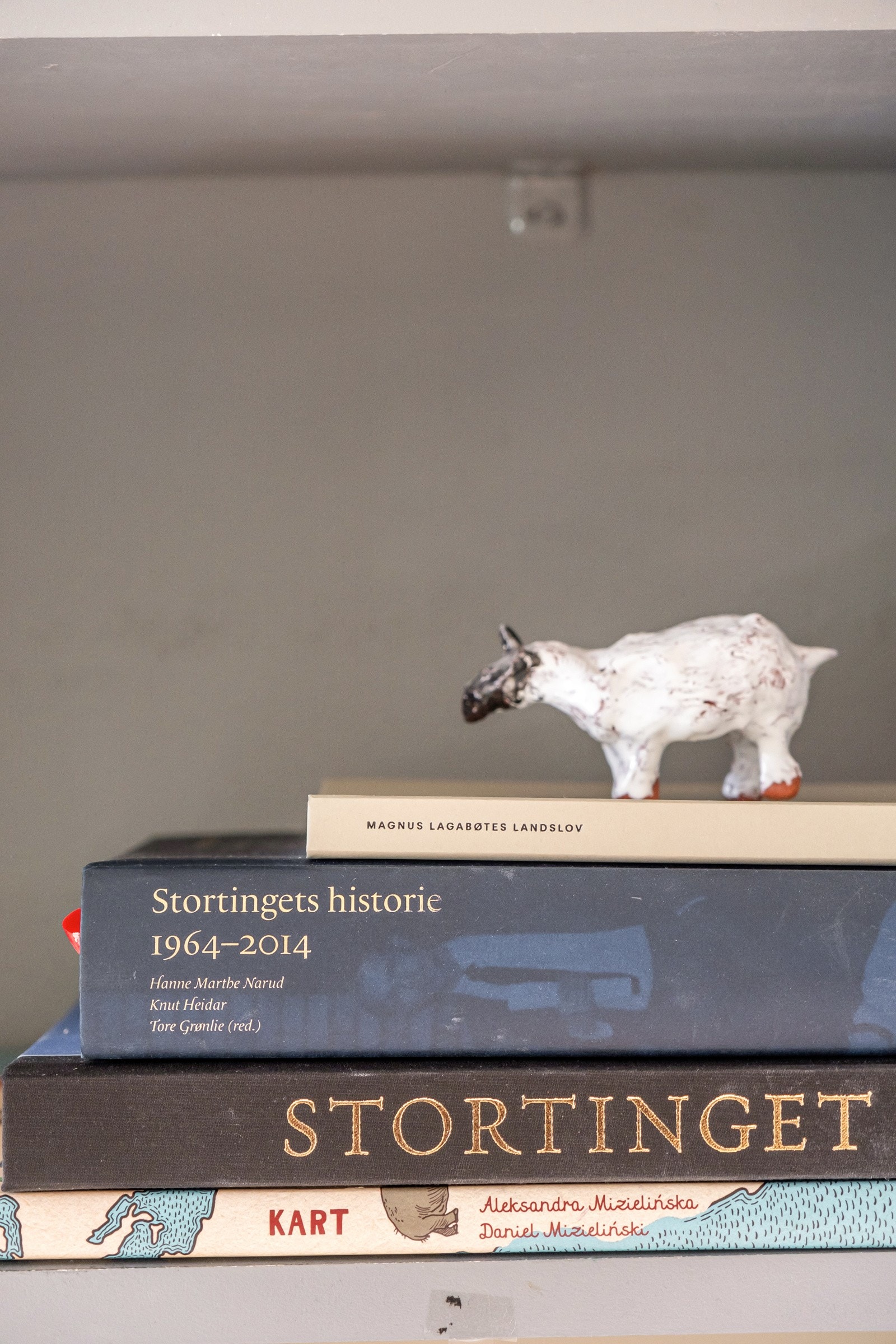 NB: Dette er ikke en ekte ku(?)! Galleribilde