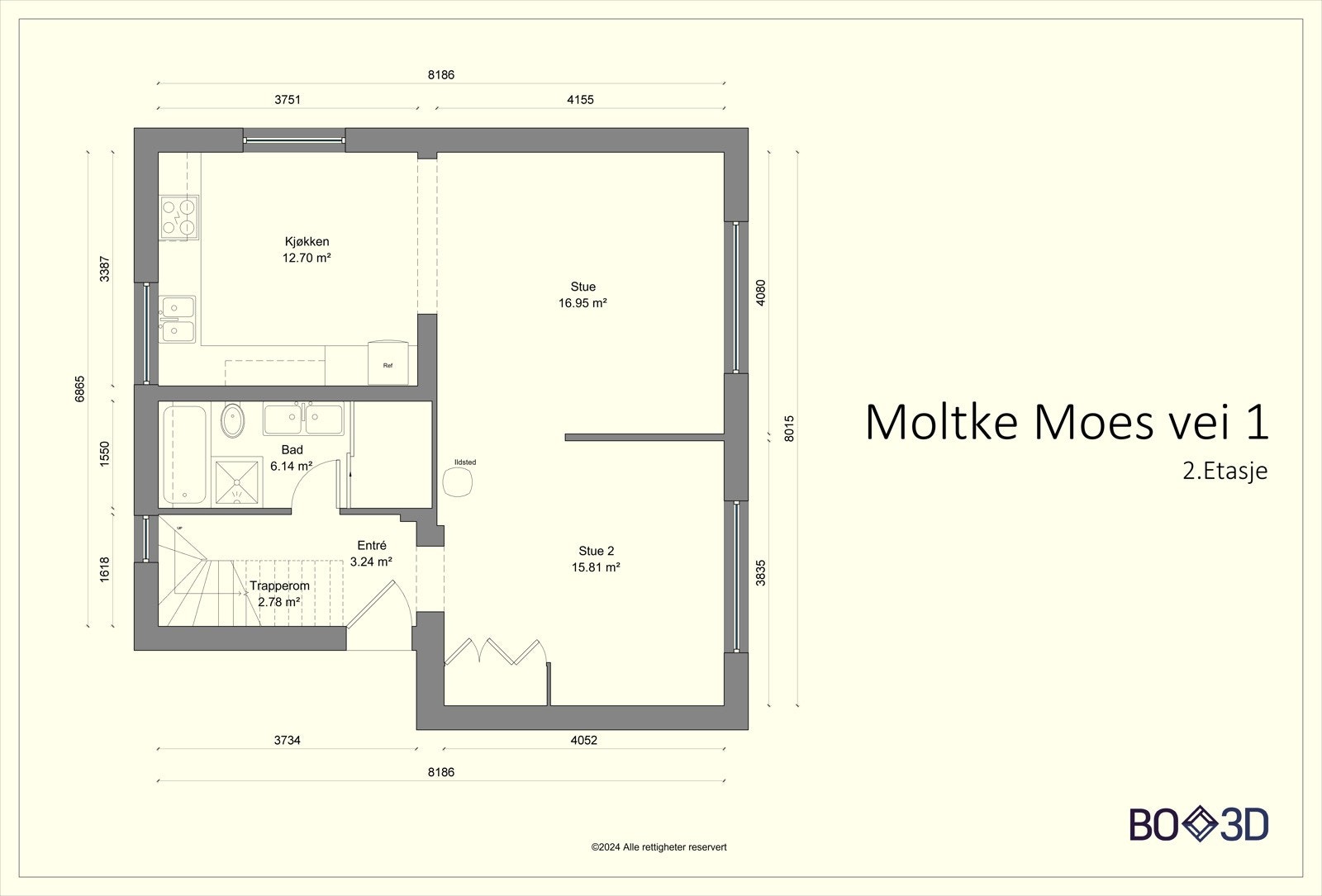 Aller først plantegning så du kan orientere deg litt før du ser videre. Galleribilde