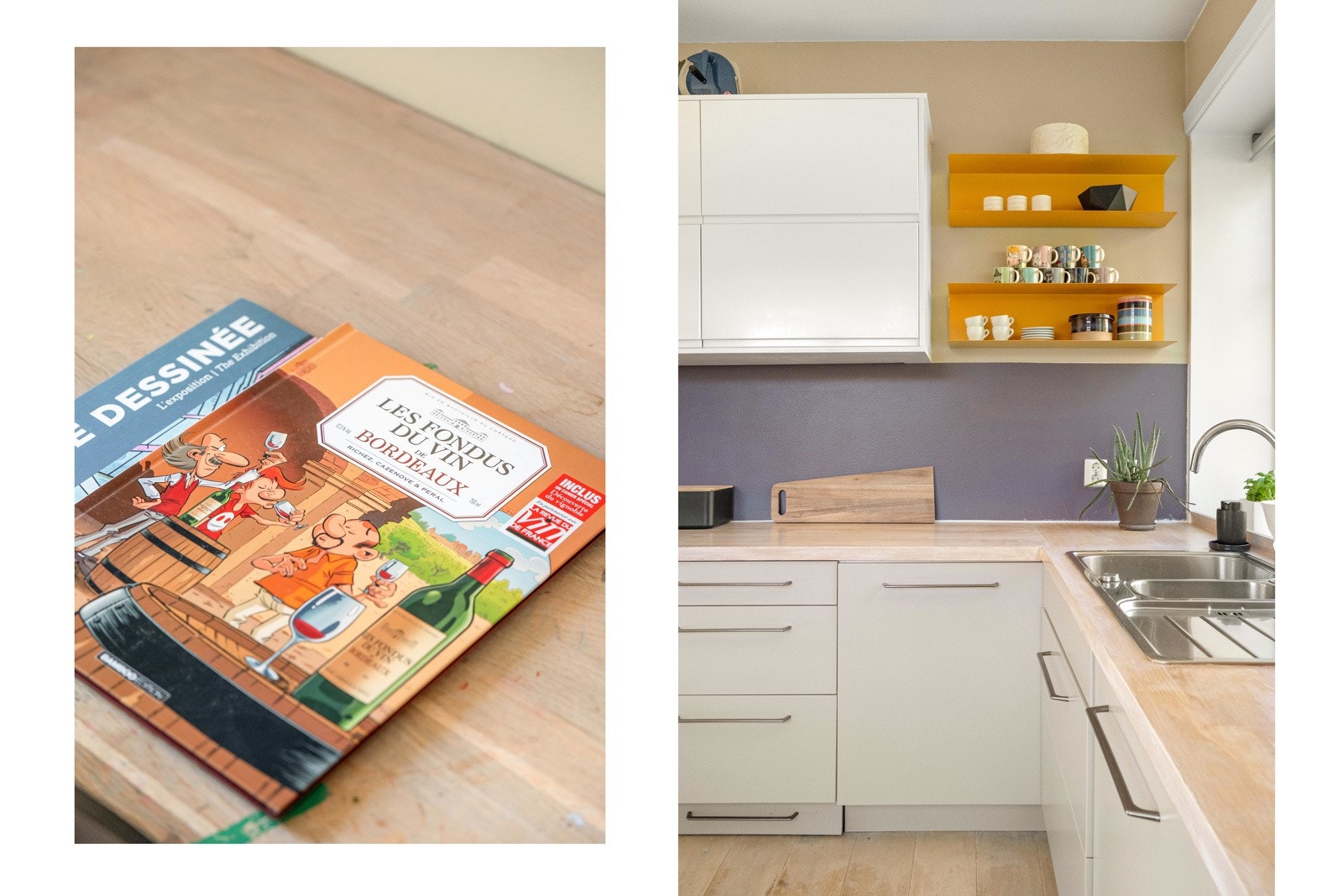 For de som lurte på det: vi er nå på kjøkkenet. Galleribilde