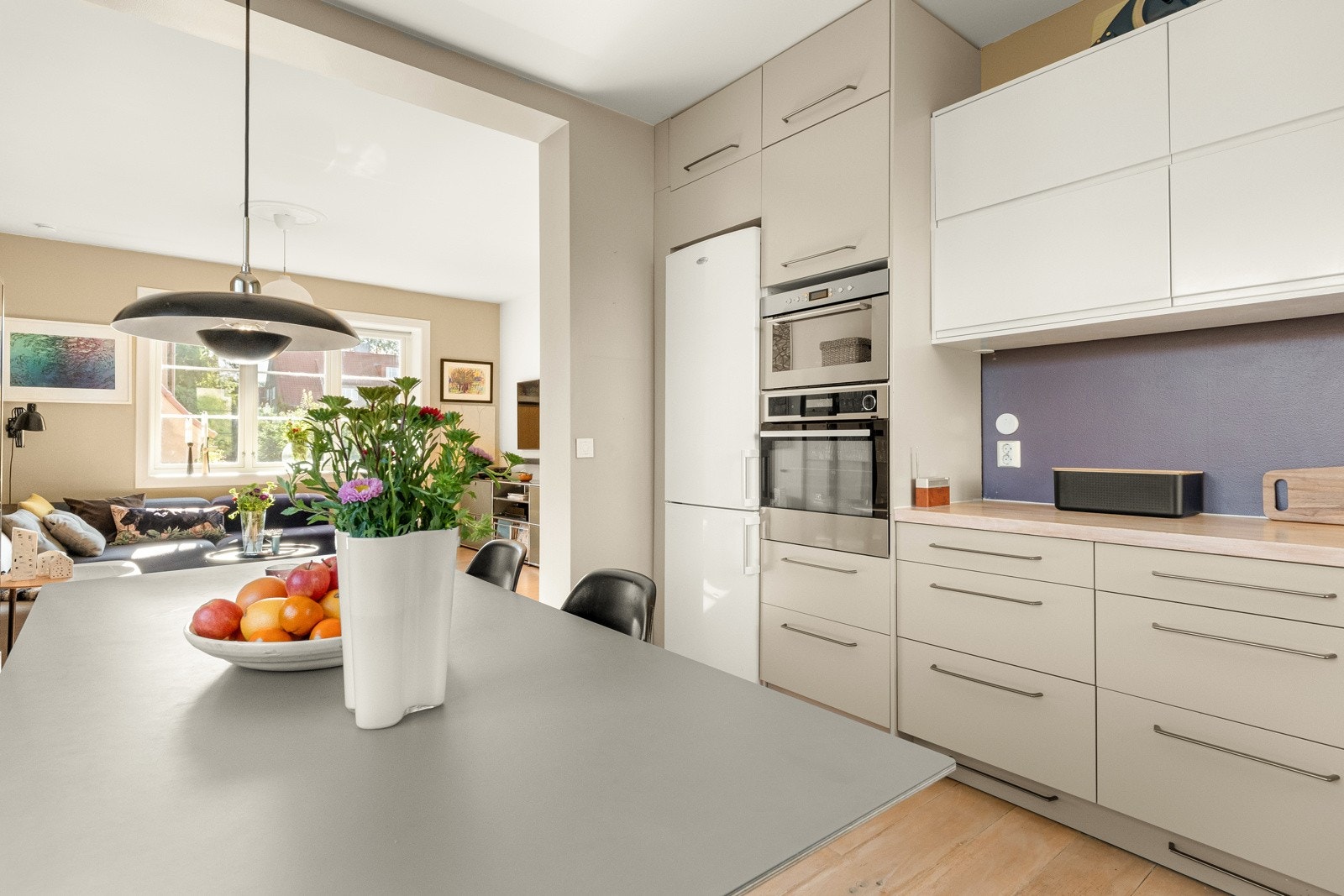 Alle hvitevarer følger med, enten de er integrerte eller ikke. Galleribilde