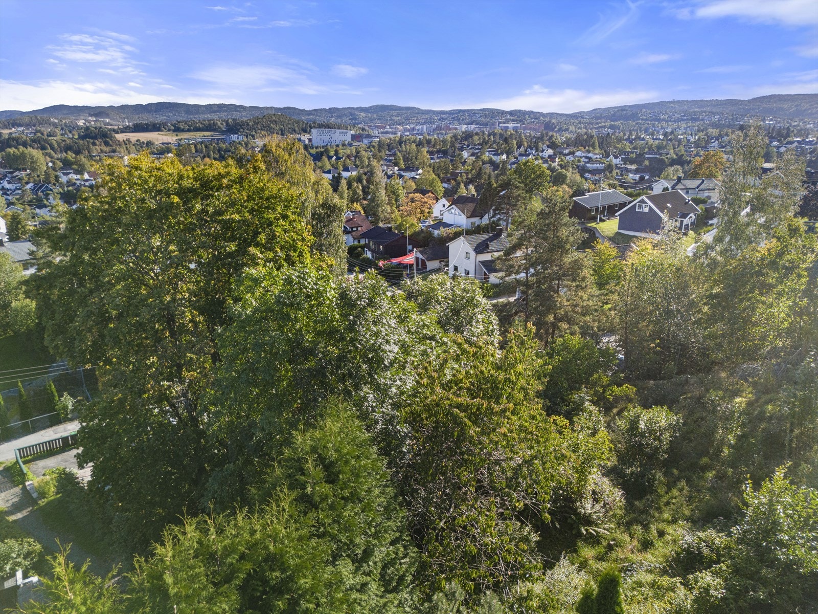 Utsikt fra tomten. Galleribilde