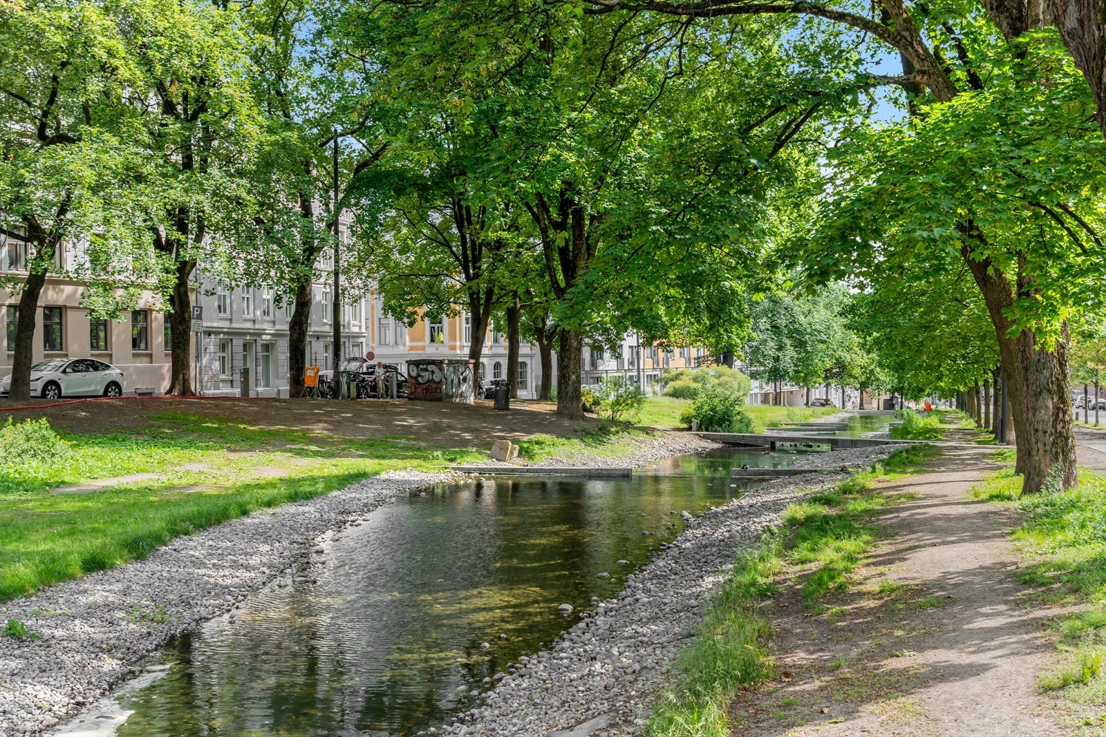 Alexander Kiellands plass i umiddelbar nærhet. Galleribilde
