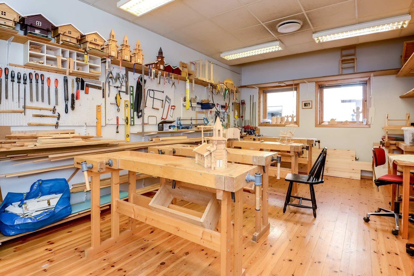 Snekkerverksted Midtløkken Aktivitetshus Galleribilde