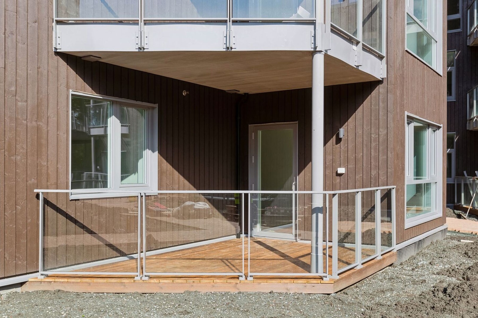 Herlig privat uteplass. Galleribilde