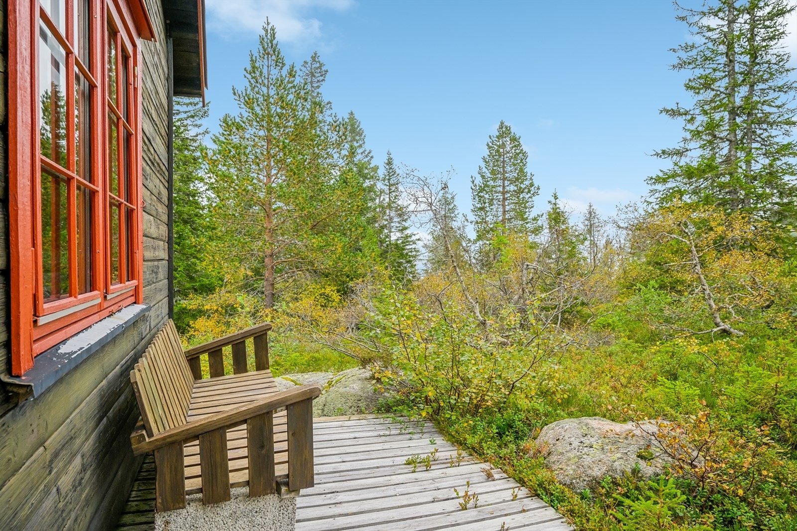 Her kan du nyte naturen og fjellets ro. Galleribilde