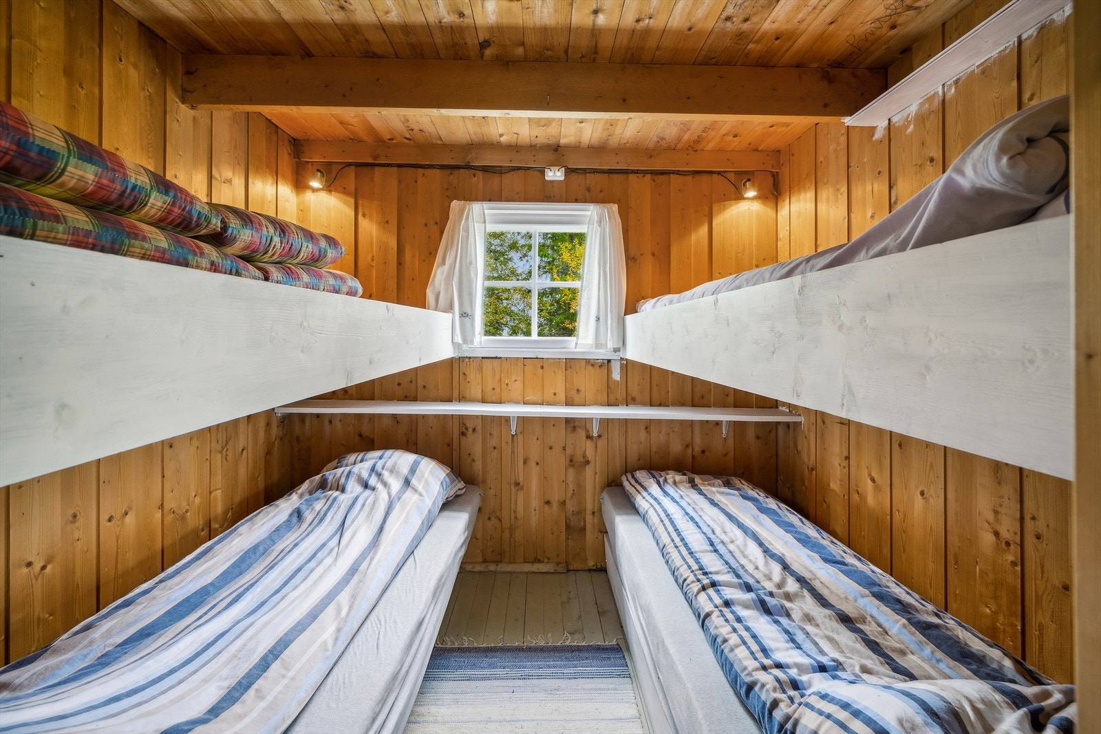 Hytta har to soverom. Galleribilde