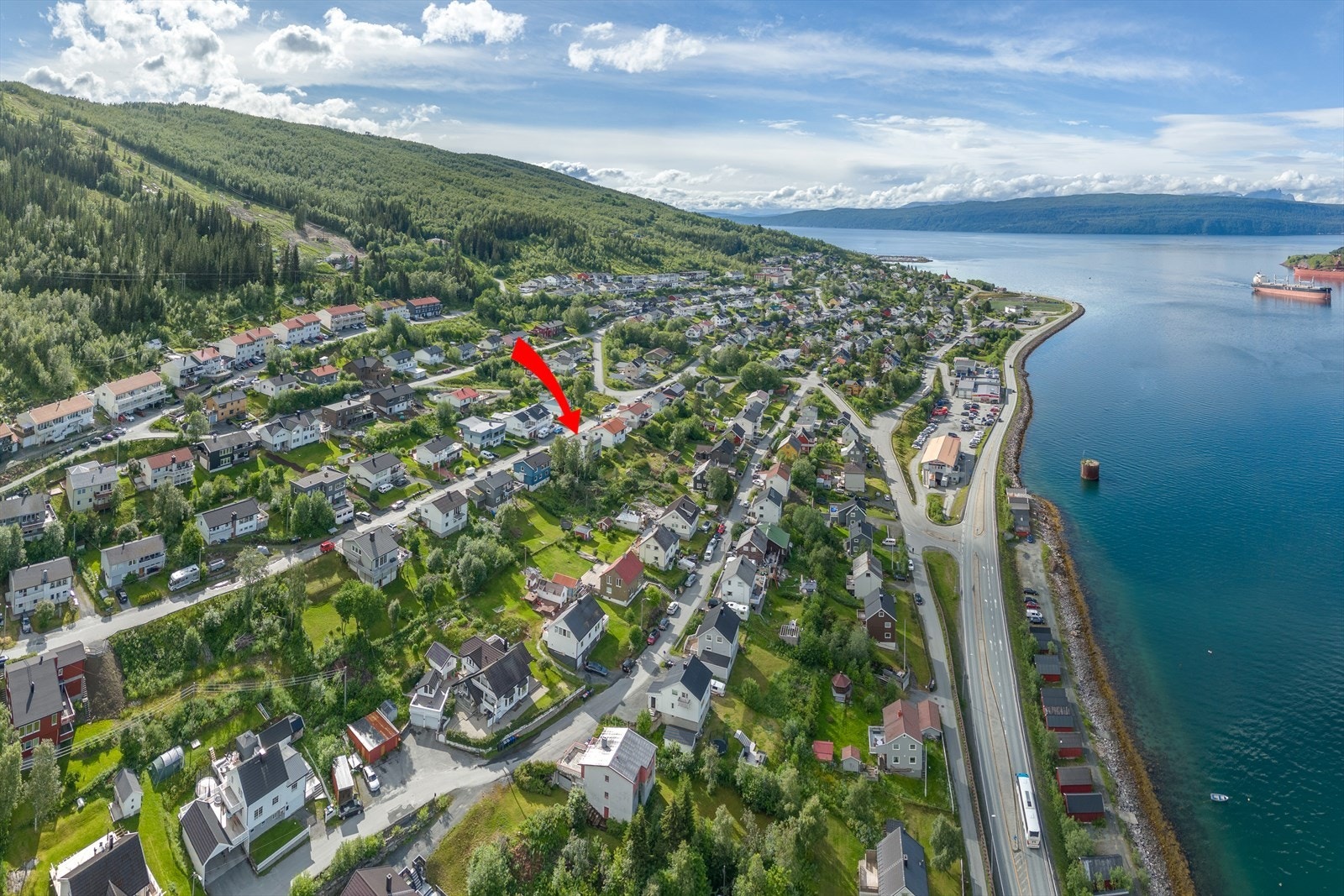 Eiendommen ligger i et barnevennlig strøk. Galleribilde