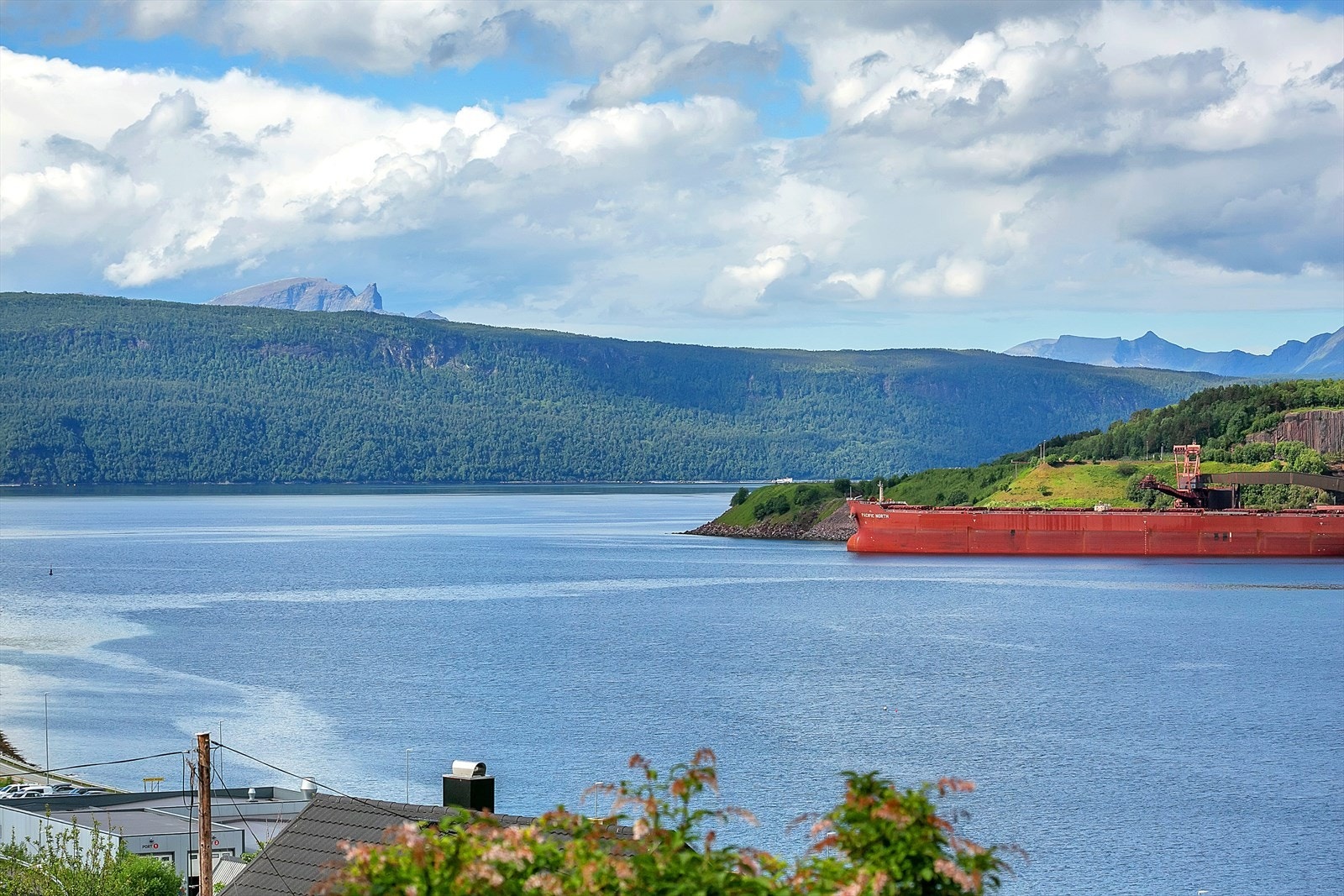 Utsikt fra stue Galleribilde