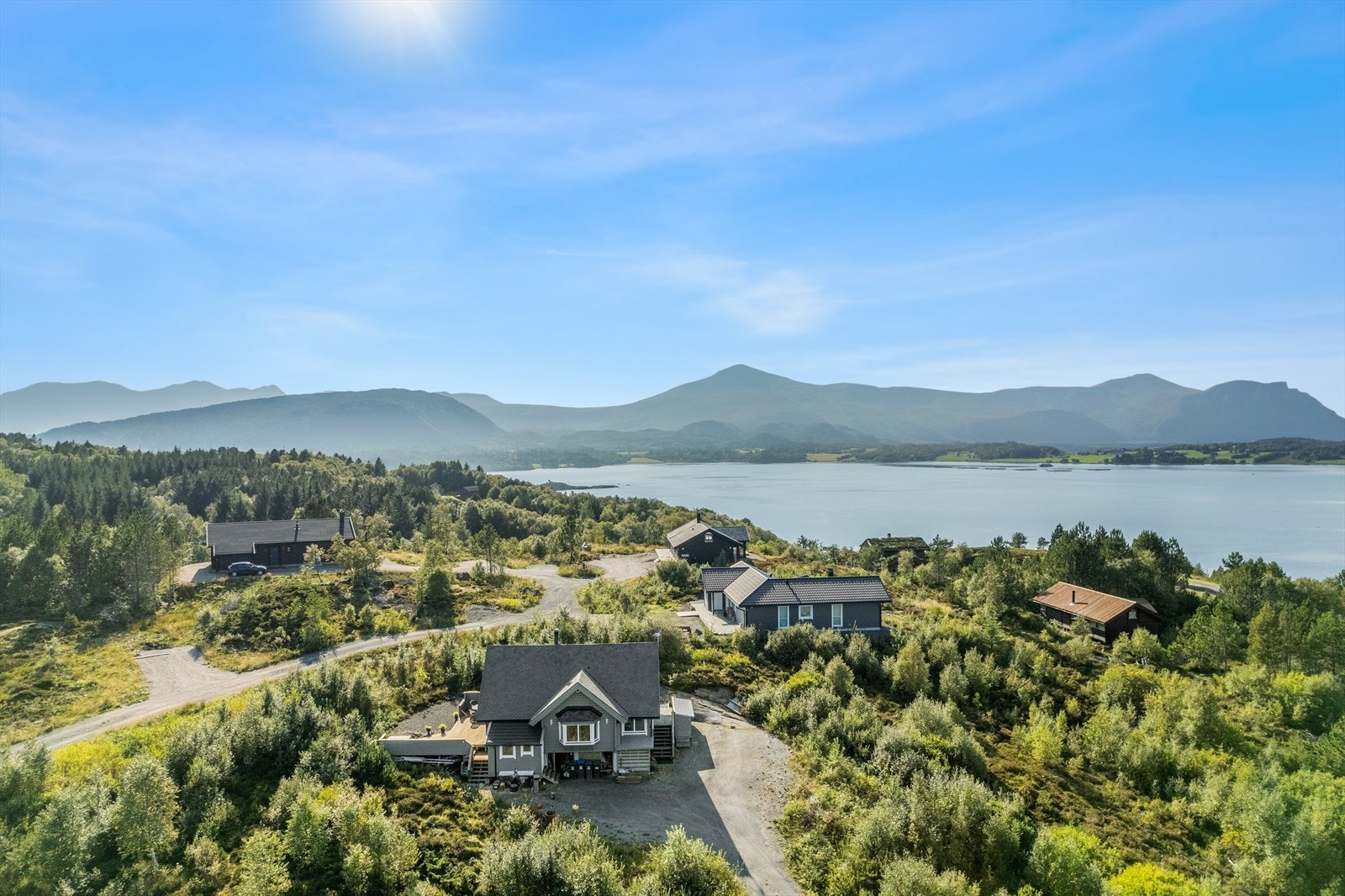 Dronefoto Galleribilde