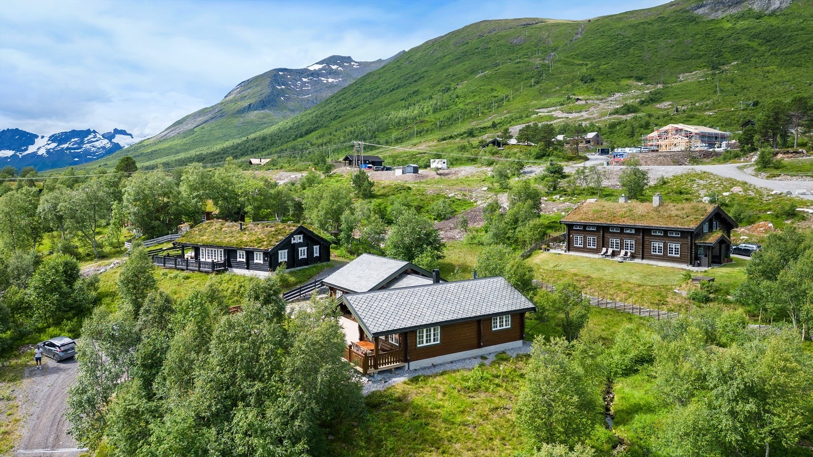 Dronefoto Galleribilde