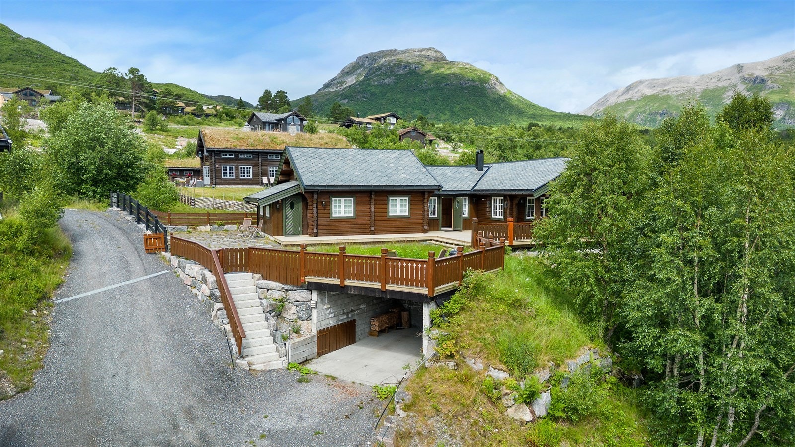 Dronefoto Galleribilde