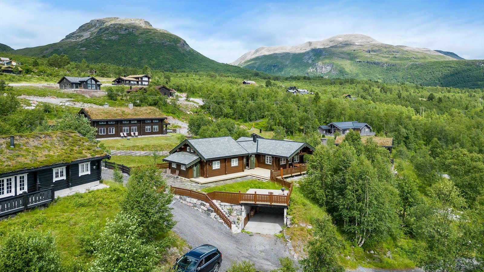 Dronefoto Galleribilde